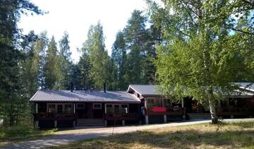 Фото номера Коттедж с 1 спальней и сауной Курортные отели Holiday Resort Harjun Portti г. Пункахарью 7