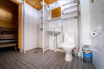 Фото номера Коттедж с 1 спальней и сауной Курортные отели Holiday Resort Harjun Portti г. Пункахарью 15