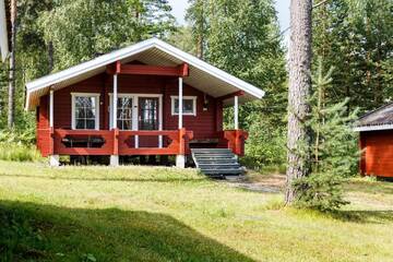 Фото номера Коттедж с 1 спальней Курортные отели Punkaharju Resort г. Пункахарью 3